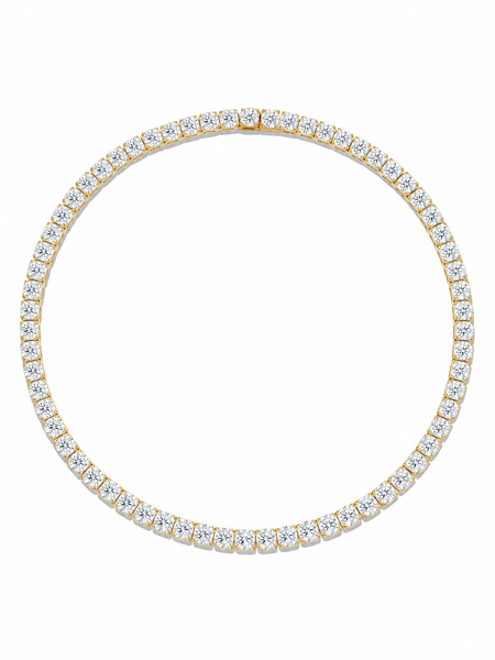 2mm Valérie Moissanite Tennis Necklace