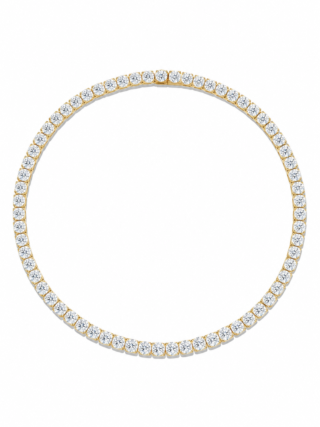 3mm Valérie Moissanite Tennis Necklace