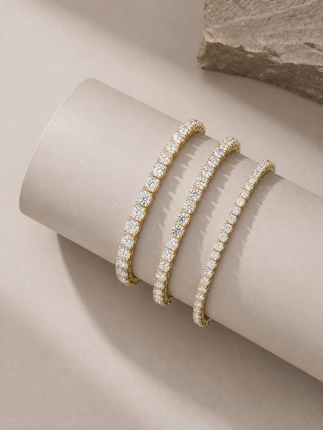 3mm Valérie Moissanite Tennis Bracelet