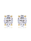 Camille Oval Stud Moissanite  Earrings