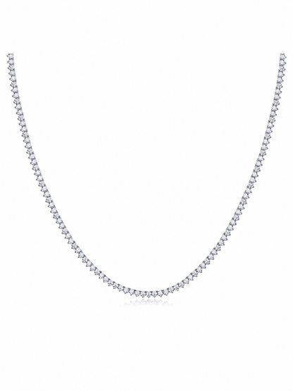 Mathilde Graduated Moissanite Tennis Necklace