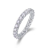 Celeste Eternity Moissanite Ring