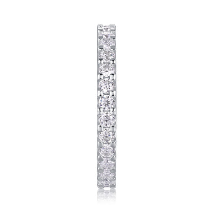 Luna Eternity Moissanite Ring