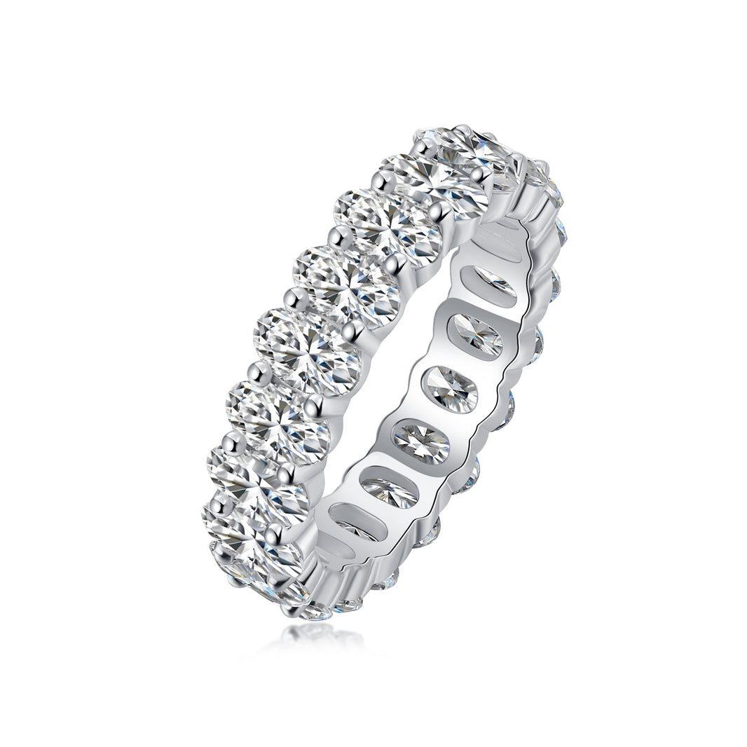 Stella Eternity Moissanite  Ring